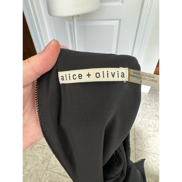 Alice + Olivia Jayda Leopard Mini Dress 6 - Picture 6 of 13